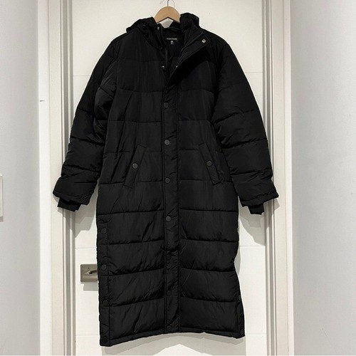 $285 NWT Black Free People x Universal Standard Everest Long Puffer Jacket Sz L - Picture 4 of 16