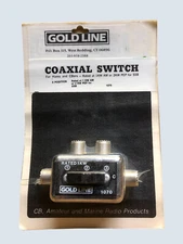 GOLD LINE COAXIAL SWITCH 1KW AM / 2KW PEP