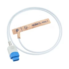 Compatible 24pcs Disposable Datex Ohmeda SpO2 Sensor TS-AF-25 Adult Neonate