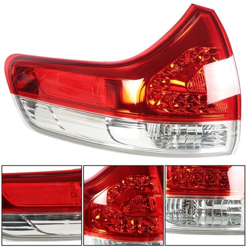 Outer Brake Lamp Rear Tail Light Left Driver Side For 2011-2014 Toyota Sienna - Picture 3 of 11
