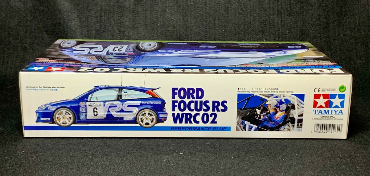 TAMIYA 24261 1/24 Scale Kit FORD FOCUS RS WRC 02