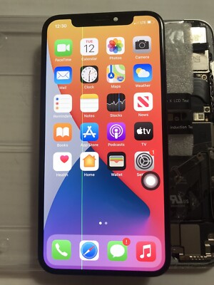Genuine OEM Original Apple Black iPhone X OLED Screen Replacement
