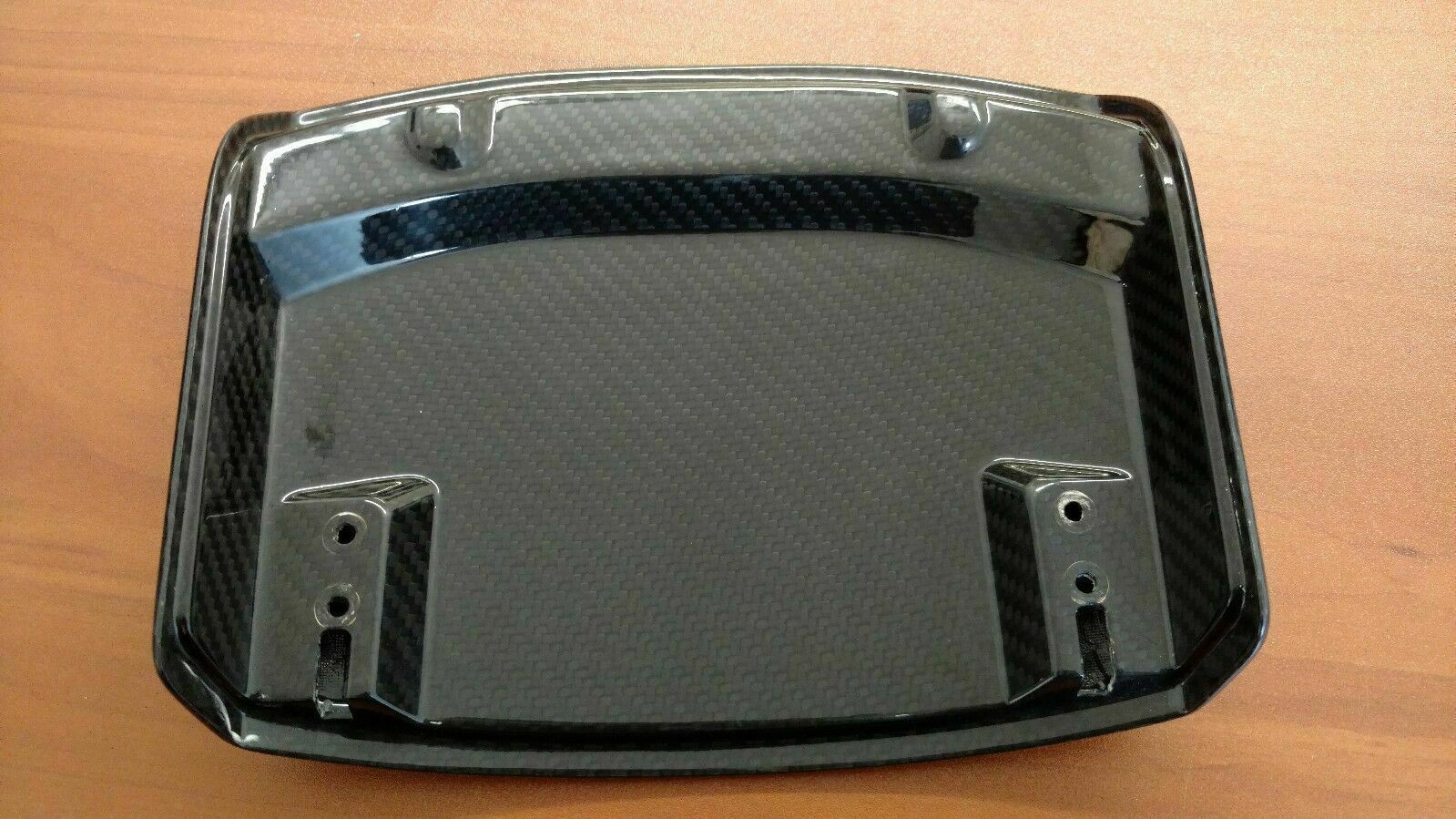 LAMBORGHINI GALLARDO INTERIOR ARM REST CARBON FIBER COMPARTMENT COVER OEM 