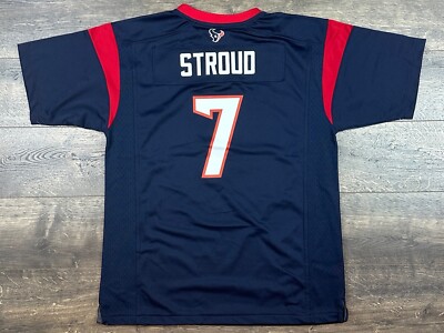 Nike C.J. Stroud Jersey Youth Size XL 18/20 Houston Texans Blue