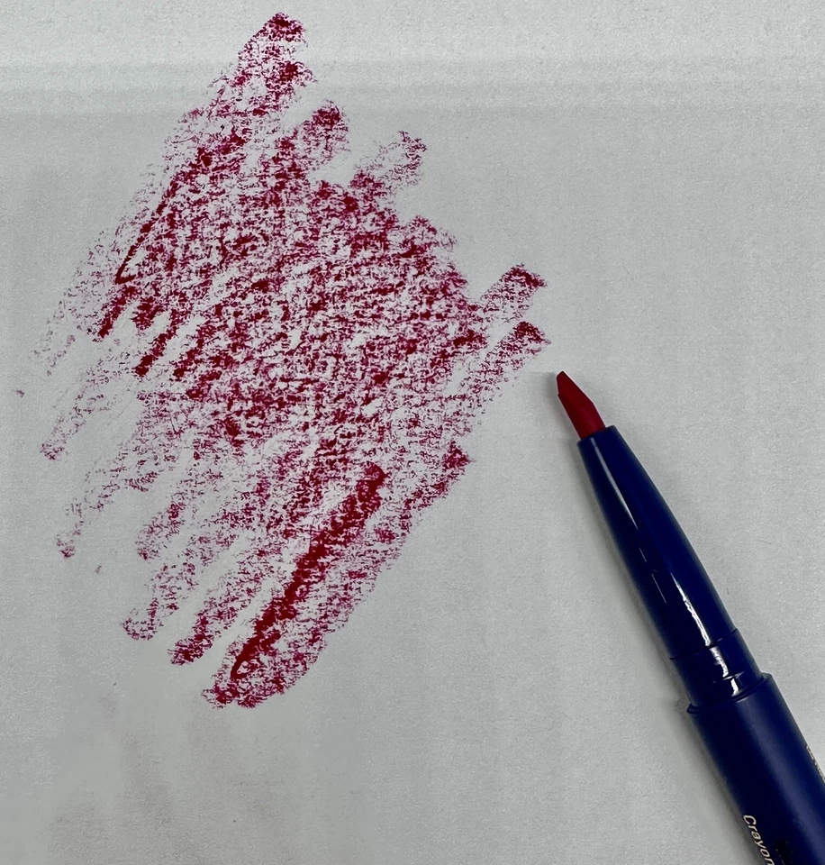 VDL Pantone Multi-Color Auto Pencil Lip Liner 02 Red Rouge FULL SIZE x 3 PACK - Imagem 3 de 4