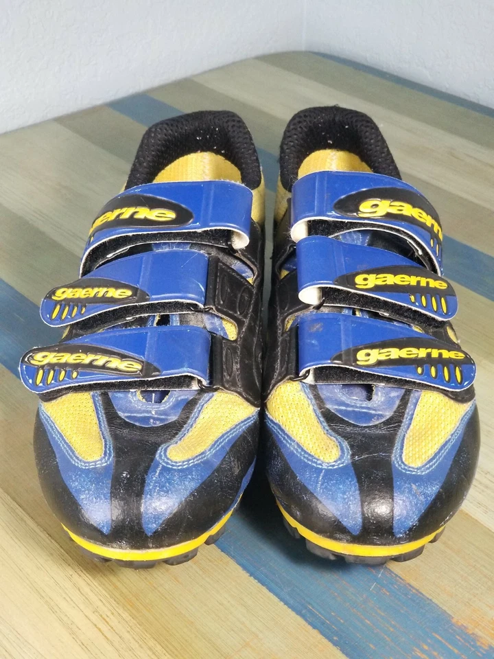 Gaerne Road Cycling Shoes Blue/Yellow/ Black sidi crono italian - Image 2 of 4