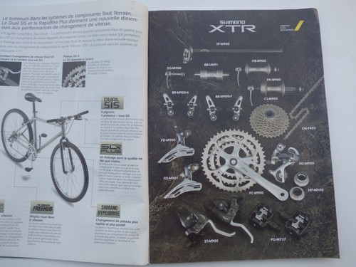 SHIMANO BICYCLE SYSTEMS COMPONENTS DEALERS CATALOG 1993 - FRENCH - Picture 3 of 14