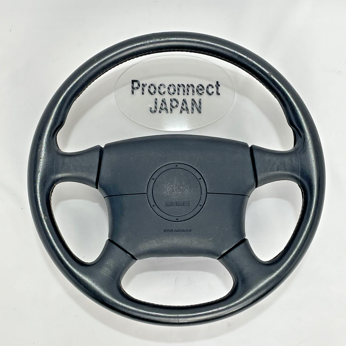 JDM Mazda RX-7 FD3S Genuine MOMO Leather Steering Wheel 13B OEM