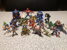 HUGE Lot of Playskool Imaginext Figures Marvel DC Heroes Star Wars