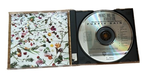 Prince & Revolution CD Purple Rain 1984 Warner Let’s Go Crazy Doves Cry Die 4 U - Picture 3 of 3
