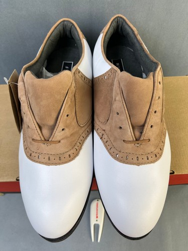 Vintage NIKE Air Access S Plus Leather GOLF SHOES Men's Size 9 NIB - Picture 2 of 5
