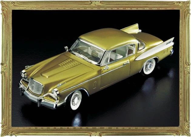 1:18 Anson Studebaker Goldenhawk '57 orange, gold, blk, red, or wht MIB - Image 4 of 4