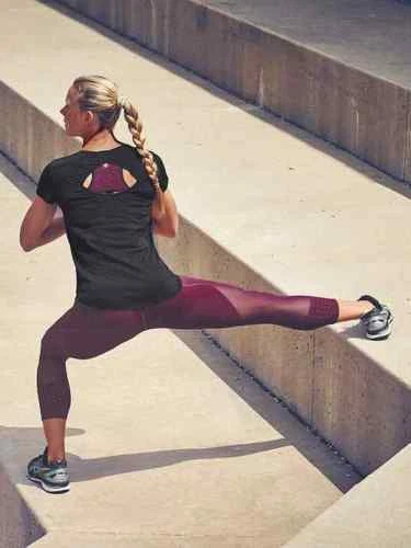 Athleta Floral Garden Double Dare Bra California Plum workout Sz XXS - Image 3 of 3