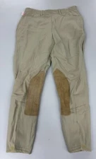 Tailored Sportsman Equestrian Tan Riding Breeches With Knee Patch Size 30" Waist