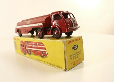 Dinky Toys F n° 32C camion PANHARD citerne ESSO en boite | eBay