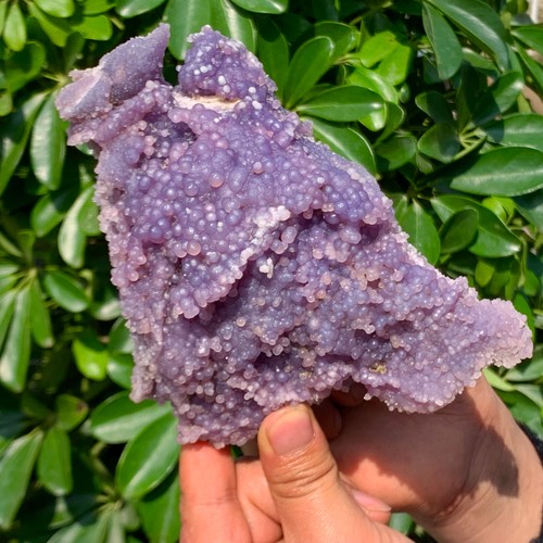 2.08LB Natural Grape Agate Chalcedony Crystal Mineral Sample - 第 4/14 張圖片