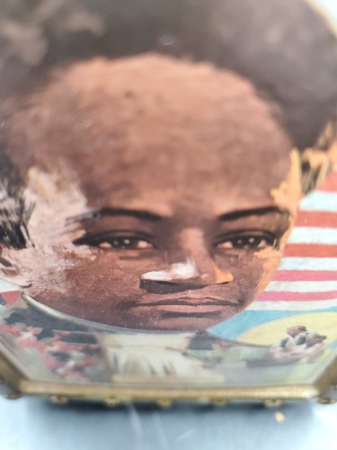 Jim Beam bicentennial decanter (empty) with Crispus Attucks - Picture 12 of 12