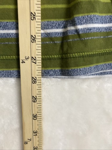 Men’s Levi’s Vintage 90’s Striped 1/4 Button Tshirt Short Sleeve Size Large - Picture 4 of 7