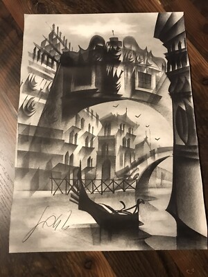 Artwork painting/drawing Picture done in Italy 