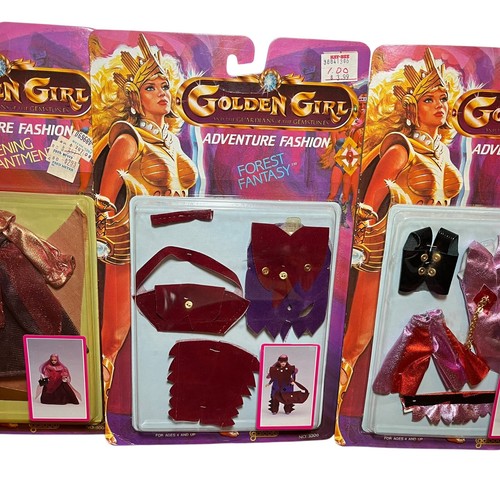 Figura de acción Golden Girl Moth Lady de colección 1984 Galoob Guardianes de las piedras preciosas - Imagen 13 de 15