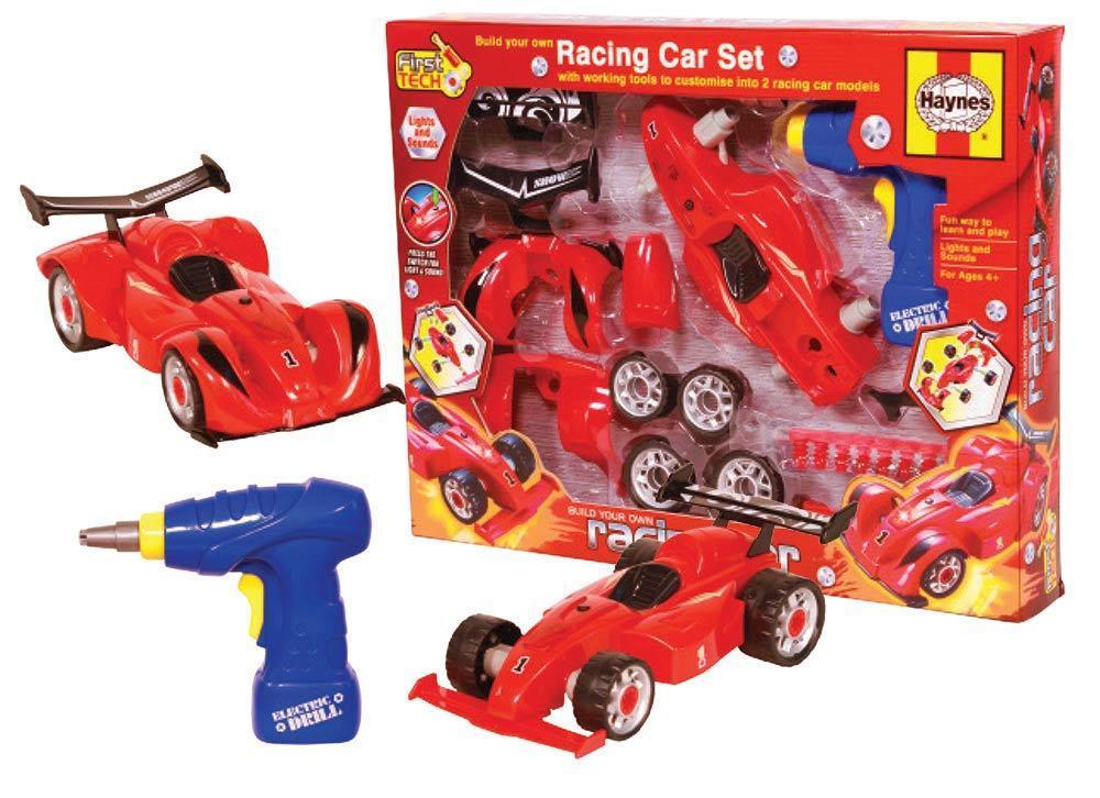 NEW IN BOX Haynes Junior Build Your Own Red Racing Car Construction Kit 