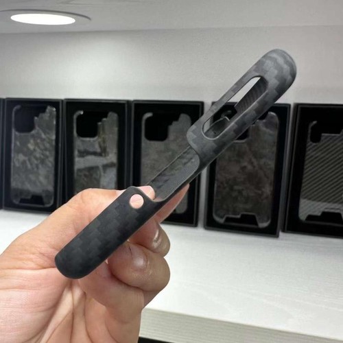Coque fine antichoc pour Huawei P60 Pro/P60 Art coque arrière en fibre de carbone véritable - Photo 7 sur 28