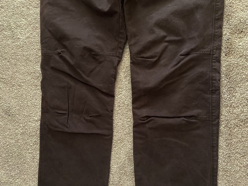 Pantalones KUHL Vintage Pátina Tinte RYDR Marrón Lona Exterior Senderismo Para Hombres Talla 36x32 - Imagen 10 de 12