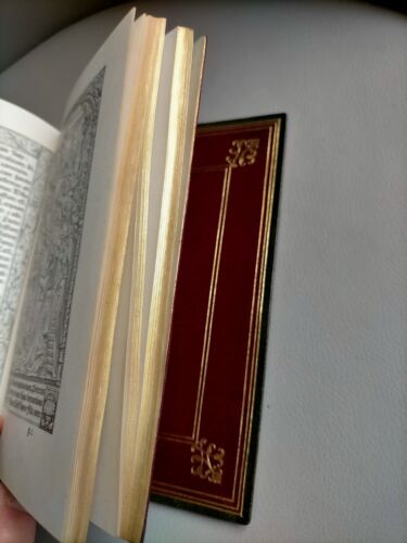 1498 BOOK OF HOURS USE OF ROME -Splendid Anastatic Made in 1890- AMAZING BINDING - Foto 13 di 23