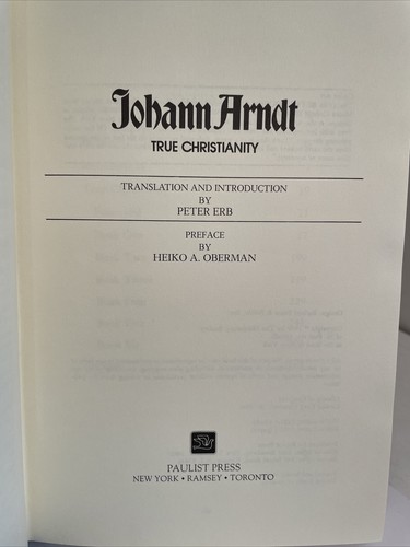 Johann Arndt: Wahres Christentum (Die Klassiker der westlichen Spiritualität) Peter Erb - Bild 6 von 14