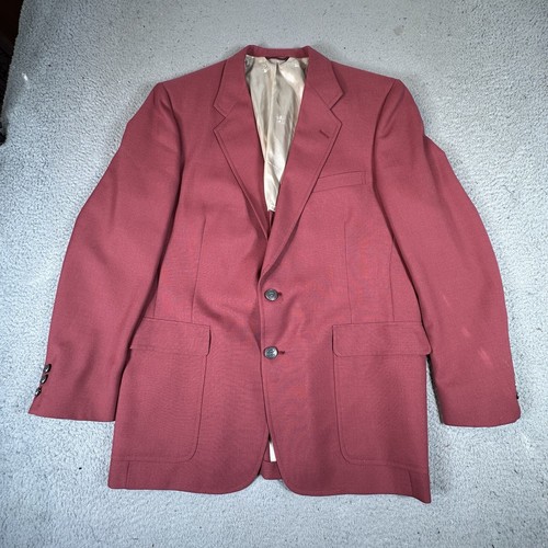 Jack Nicklaus Mens Blazer 45 Golden Bear From Hart Schaffner Marx Vintage Jacket