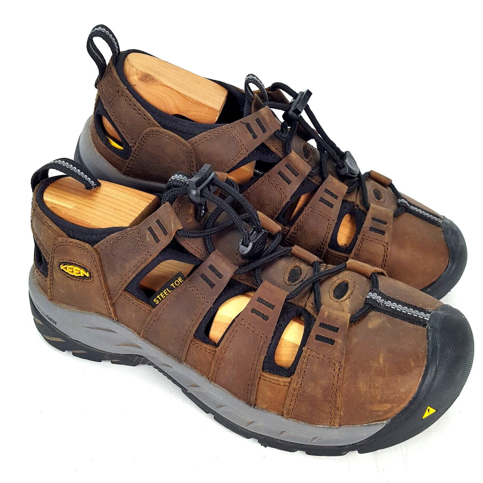 Sandali Keen Atlanta II Cooler Uomo 8.5EE Punta Acciaio Utility Antiscivolo