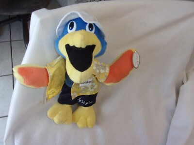 BEAKER MASCOT TRADEWINDS TRADE WINDS PLUSH BIRD 12'' JUST LET new  hotel resort