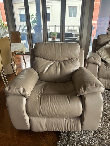 Leather Recliner Sofa Suite 3 + 1 + 1, Reclining Motion, 5 Seater - Picture 4 of 14