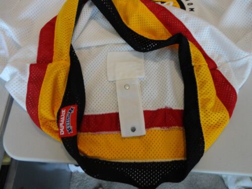 Vintage Oklahoma City Blazers Hockey Authentic Jersey Fight Strap Goalie Sz 56 - Picture 6 of 7