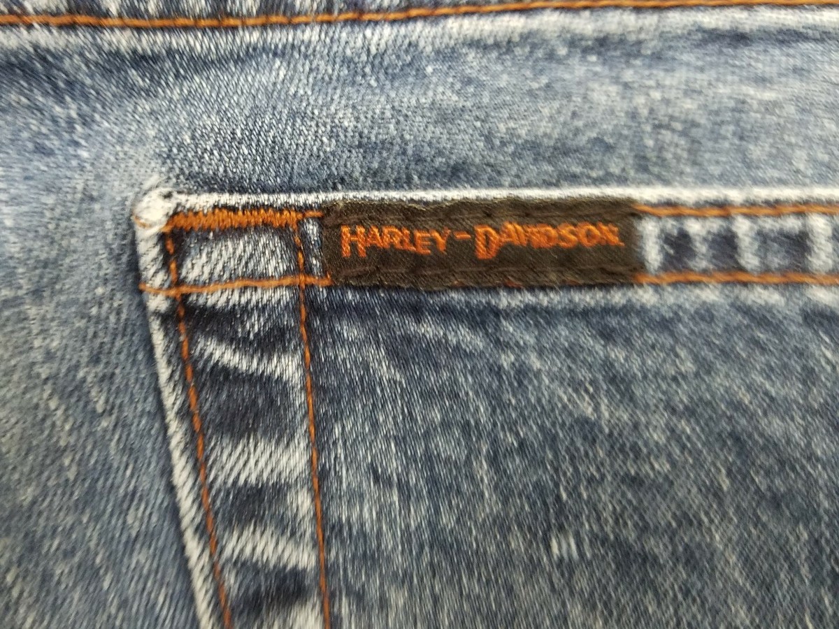 レア！！【Harley-Davidson】レディース カプリ パンツ 12 120周年記念スピードバードカバーオール（つなぎ/オールインワン