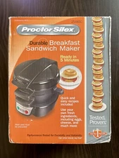Proctor Silex Durable Breakfast Sandwich Maker - Sealed In Box