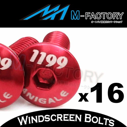 Kit de tornillos de carenado CNC M5 pernos para Ducati 1199 Panigale S R - Imagen 3 de 7
