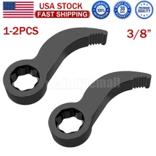 1-2X Crowbar Adapter Head Tool Adjustable Angle Head Pry Bar Fits 3/8" Ratchet