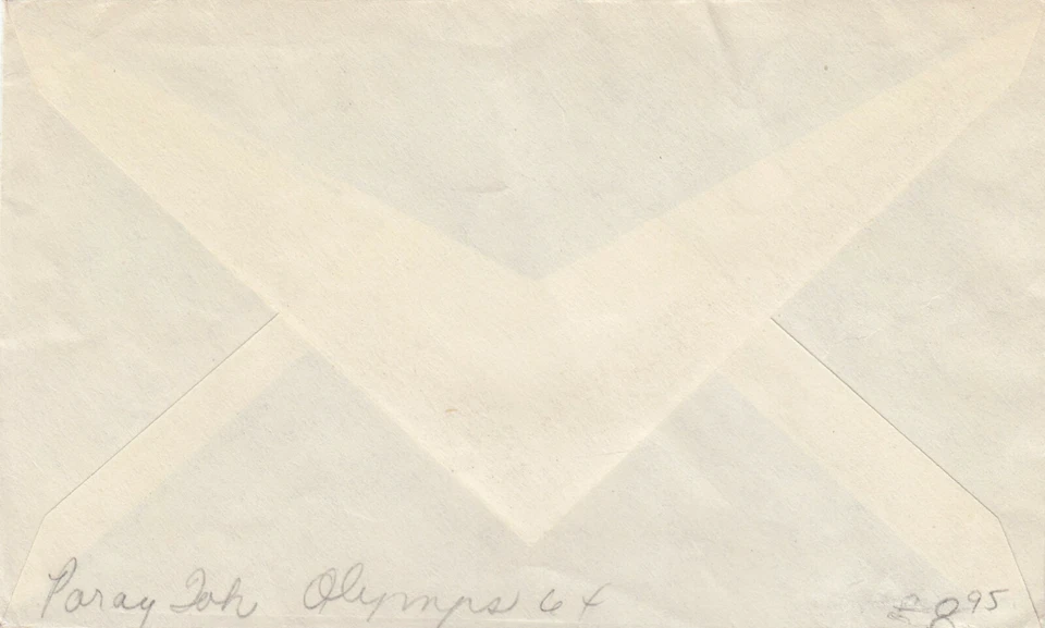 Juegos Olímpicos Paraguay FDC Japón 1964 (93257) Foto 2 de 2