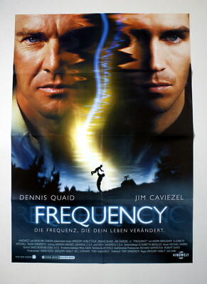 FREQUENCY Dennis Quaid VIDEO-POSTER A1 Filmposter German 1-Sheet ´01 