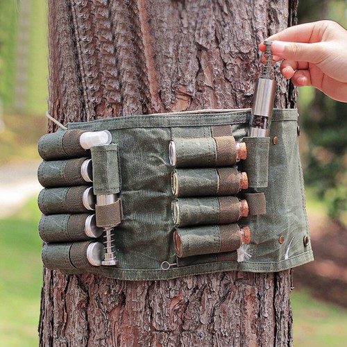 1 set of Camping Spice Bottles Outdoor Spice Container Travel Spice Holders - 第 9/12 張圖片