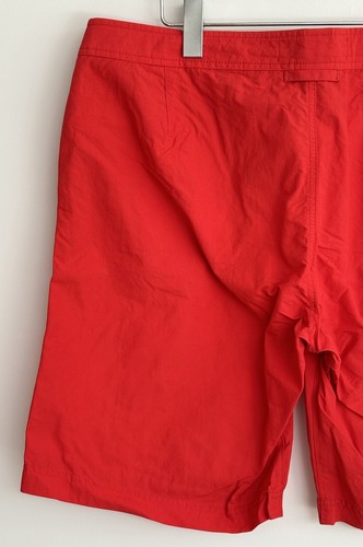Orlebar Brown Beach + Swimming Shorts Long Bright Red Drawstring Waist 38” - Picture 9 of 14