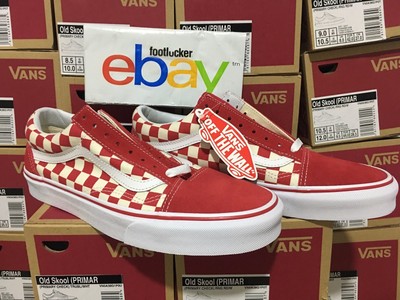 checkerboard old skool vans size 4