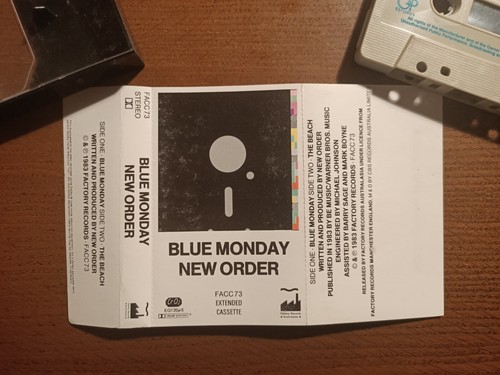 New Order: Blue Monday - 1985 Australian Cassette Single / Factory - Picture 6 of 9
