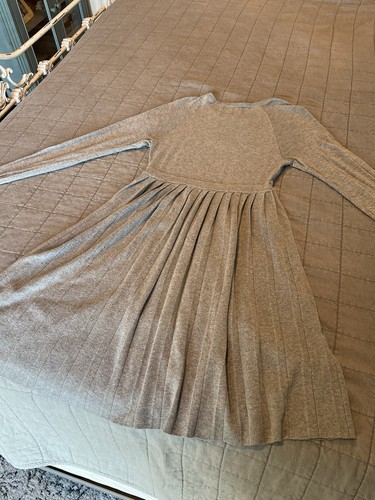 4 C Sweater Dress LS Babydoll Style Bamboo, Soft Comfy Sexy Work EUC - Picture 6 of 6