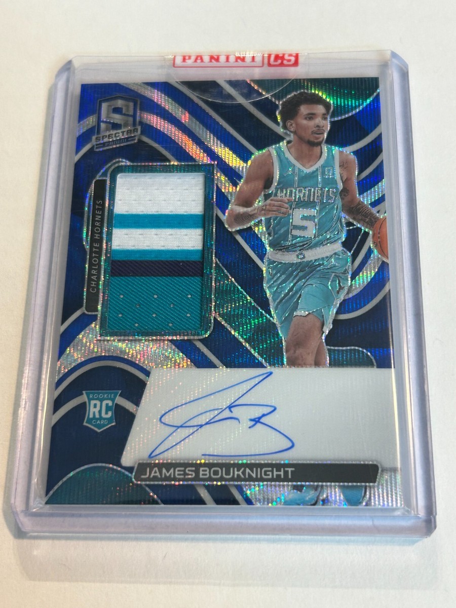 2021-22 OBSIDIAN JAMES BOUKNIGHT 28/30 BLUE WAVE ROOKIE