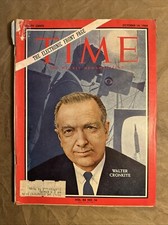 Time Magazine October 14, 1966 Walter Cronkite