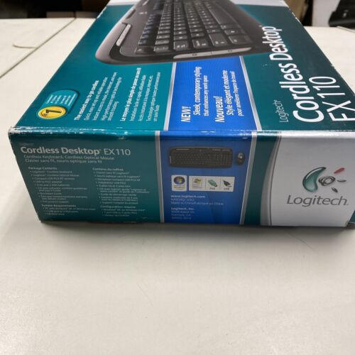 Logitech kabelloser Desktop EX110 kabellose Maus & Tastatur - Bild 5 von 6