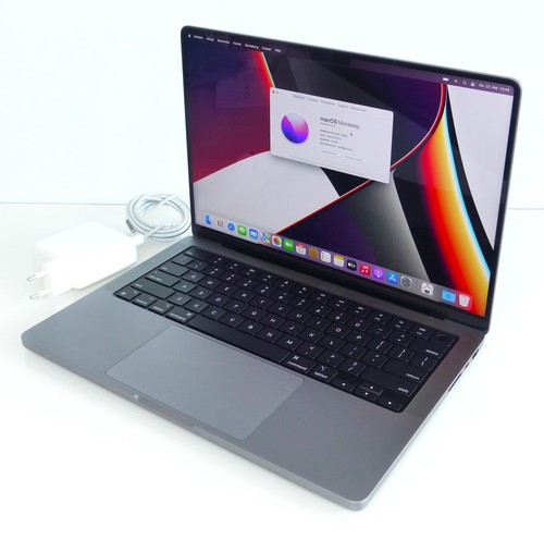 Apple MacBook Pro M1 Pro 14 Zoll 2021 16GB 8C CPU 14C GPU A2442 QWERTY US #X3