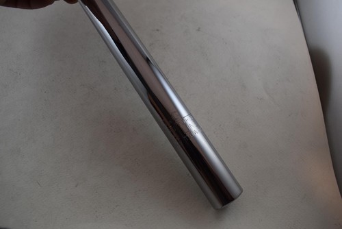 J.C seat post pillar Layback vintage old school bmx 25,4mm chrome 1 inch NOS - Picture 2 of 7